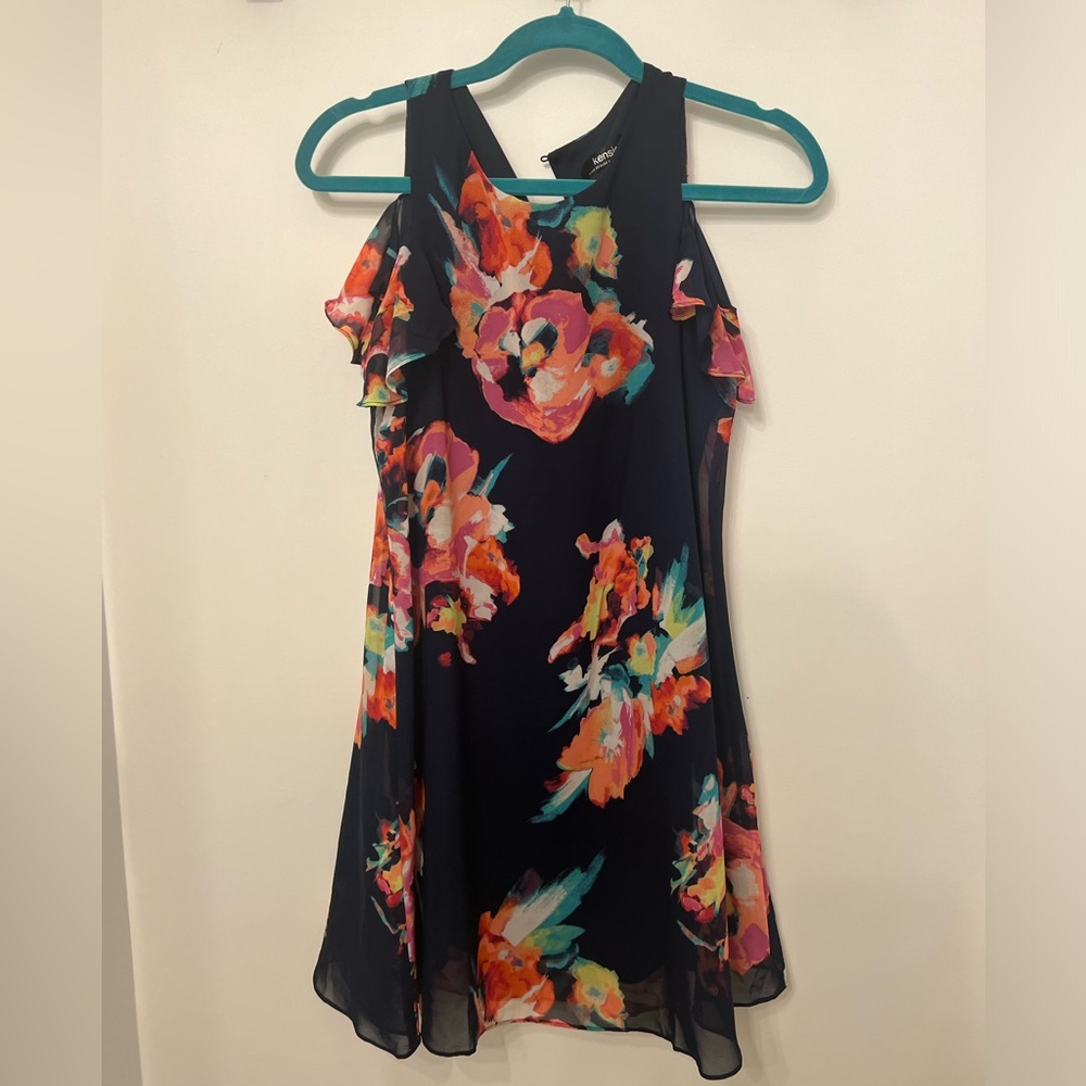 Kensie Flower Mini Dress